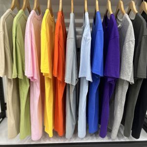 High Quality Custom Branded Oversized Plain Black Dtg Print T Shirts for Men Heavy Weight 100% Cotton 2024 Usa Sizes Wholesale - Product Image 2