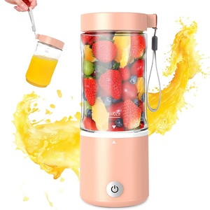 Mini presse-agrumes électrique Portable Rechargeable de voyage à 6 lames, mélangeur de fruits populaire Usb