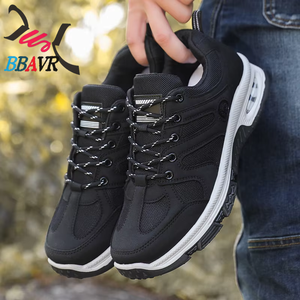 Zapatos de Seguridad para Hombre, Nuevos, para Uso Diario al Aire Libre, Transpirables, Ligeros, Antideslizantes, con Forro de Malla, para Primavera, Verano y Otoño - Product Image 3