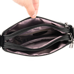 <b>Soft</b> Pu <b>Leather</b> Crossbody <b>Bag</b> Multi Pocket Purses and Handbag,Ladies Lightweight Travel Shoulder <b>Bag</b> - Product Image 4