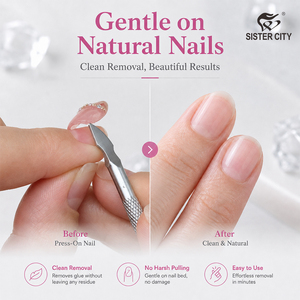 Dissolvant de <span class=keywords><strong>vernis</strong></span> à ongles en <span class=keywords><strong>gel</strong></span> UV 50 ml sans danger, marque privée, avec lime à ongles liquide pour une élimination facile, logo personnalisé - Product Image 2