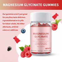 Gummies de glycinate de magnésium sans sucre pour enfants, fourniture directe usine en gros – La meilleure forme pour soulager les tensions musculaires et favoriser le sommeil, bienfaits pour le cœur