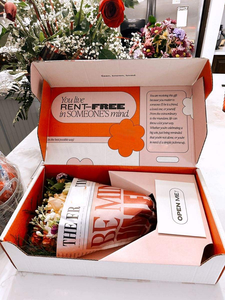 Упаковочная коробка для цветов с логотипом под заказ, упаковка для букета, доставка, перерабатываемая Цветочная Подарочная коробка, картонная коробка для тюльпанов роз - Product Image 6