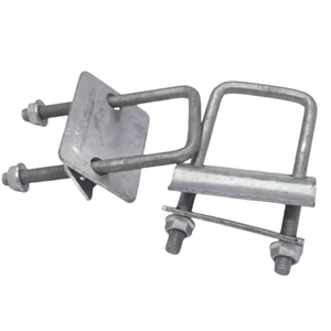 Pince et écrou à boulon en <span class=keywords><strong>U</strong></span> carré fixe galvanisé à chaud fabricants <span class=keywords><strong>de</strong></span> panneaux solaires en métal en acier fixations <span class=keywords><strong>de</strong></span> support photovoltaïque - Product Image 4