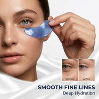 Patchs oculaires personnalisés, masque rafraîchissant pour les yeux, anti-rides, réduit les cernes, hydratant, patchs pour le contour des yeux