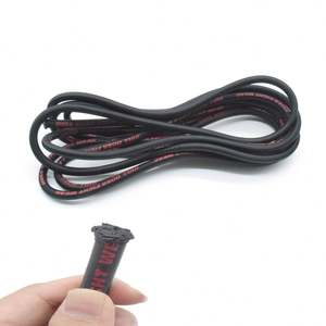 Manufacturer Factory Heavy Duty Custom Bungee Shock Waxed <b>Black</b> Tie Trailer Nylon Polyester <b>Cord</b> String Rope for Bags - Product Image 1