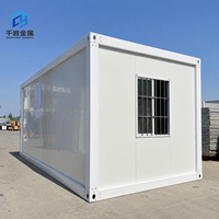 Maison conteneur préfabriquée modulaire portable sur mesure, livrée en kit, directement de l'usine, pour camp de travailleurs, bureau, dortoir et utilisation sur chantier