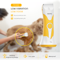 Tondeuse électrique professionnelle pour chien LILIPRO PT302, kit de tondeuse à poils pour animaux sans fil, machine à raser silencieuse pour chat, kit de produits de toilettage