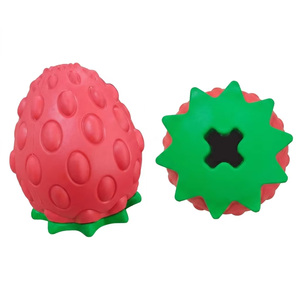Juguete Inteligente de Goma Natural para Perros, Dispensador de Golosinas, Pelota Interactiva para el Desarrollo Cognitivo - Product Image 1