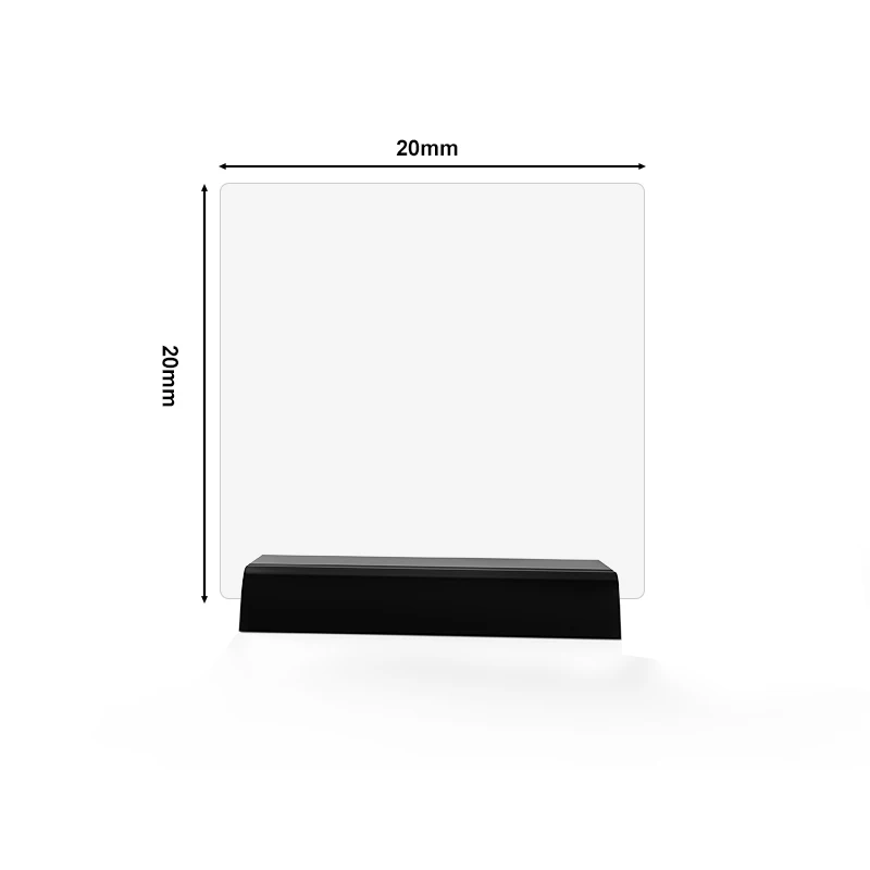 20*20cm Black