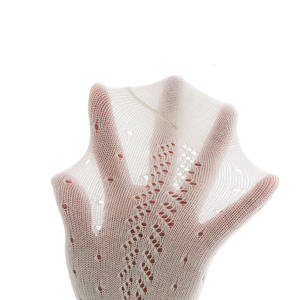 Leggings d'été pour filles, collants en maille de coton, avec nœud, longues chaussettes pour enfants, - Product Image 3