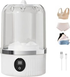 Mini-lave-linge portable rechargeable par USB pour sous-vêtements et chaussettes – Tasse à laver électrique sans fil - Product Image 1