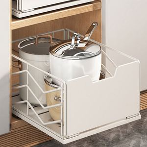 <b>Kitchen</b> Durabox Sliding Cabinet Wire Drawer <b>Basket</b> <b>Pull</b> <b>Out</b> Storage Under Sink Organizer Sliding Cupboard Drawers for Cabinets - Product Image 4