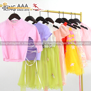 Vendita all'Ingrosso di Abbigliamento Estivo per Bambini KungFu KingAAA, Camicie Casual a Maniche Corte per Bambini 1-7 Anni, Qualità KingAAA - Product Image 4