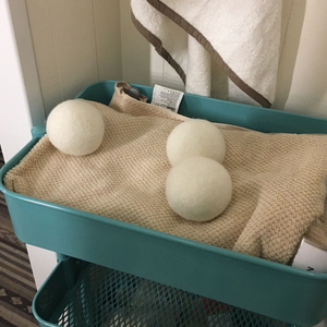 Boules de sèche-linge faites à la main en laine biologique de Nouvelle-Zélande 100% écologique et réutilisable pour lave-linge 3 + - Product Image 5