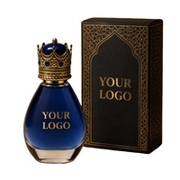 Parfums LF Custom Luxe Arab Crown Cap, parfum arabe de Dubaï, senteur boisée oud musc, parfum intense, brume parfumée, cadeau OEM ODM