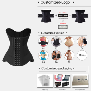 Ceinture Amincissante Posture Ajustée <span class=keywords><strong>Gaine</strong></span> de Sudation Serre-Taille Anti-Douleur <span class=keywords><strong>Ventre</strong></span> <span class=keywords><strong>Plat</strong></span> pour Femmes - Product Image 6
