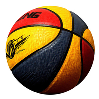 Haute qualité sur mesure basket-ball hygroscopique doux PU laminé 5 taille officielle 7 formation 6 taille officielle 7 pour les cadeaux