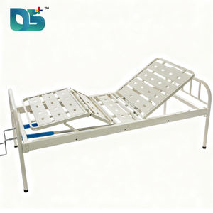 Directo de fábrica, 2 funciones, Manual, cama de Hospital, cabeza, pie, manivelas cromadas, uso para ancianos, cama de Hospital - Product Image 1