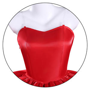 Disfraz de Cosplay de Personaje 2D para Hombre, Falda Roja y Top Tubo, Modelo 20220121, Suministro ODM, Mima's Room Echo - Product Image 4