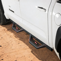 Barres de protection latérales populaires tout-terrain 4x4 en acier noir mat pour Toyota Tundra 2022+ et modèles personnalisables