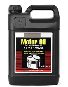 High Quality Japan Made 10w30 Auto Car Gasoline / Diesel Car Oil Synthetic Engine Oil Motor Lubricants API SL/CF 4 Liters