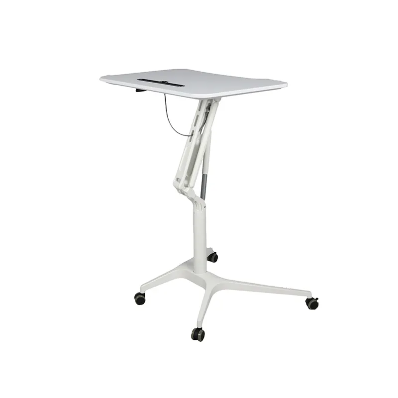 Эргономичный и многофункциональный стол с регулируемой высотой, стол для ноутбука, стол для офиса с передвижным колесом