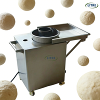 Rouleuse à pâte entièrement automatique 5-500g en acier inoxydable – Machine efficace pour la production de pains, de pizzas et de brioches