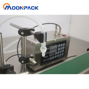 Remplisseuse de LSX-6000 MOONPACK Remplisseuse de pots de lait et de <span class=keywords><strong>vin</strong></span> Pompe à membrane pour détergent Remplisseuse de bureau à contrôle réglable - Product Image 5
