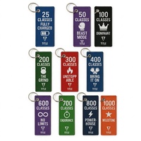 Accessoires pour porte-clés de voiture, tirettes de fermeture éclair, patchs tissés double face, porte-clés personnalisé avec logo brodé pour motos