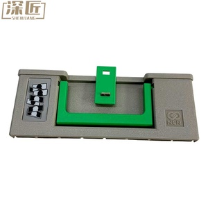 Cubierta del compartimento de purga cerrado del cassette de rechazo NCR S1 con cerradura y asa, cubierta frontal 2040000217 4450693308 445-0693308 ATM Selfserv - Product Image 2