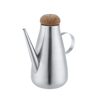 500ml di <span class=keywords><strong>Olio</strong></span> <span class=keywords><strong>D</strong></span>'<span class=keywords><strong>oliva</strong></span> Vaso di fiori Contenitore In Acciaio Inox Con Tappo In Sughero In Cucina - Product Image 1