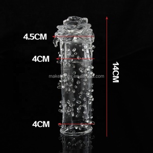Popüler Yetişkinler İçin Yeniden Kullanılabilir <span class=keywords><strong>Penis</strong></span> Halkası Büyütme Kondomu Büyük Kondomlar Spirit Draggon Silikon Seks Oyuncakları Erkekler İçin Kondom - Product Image 5