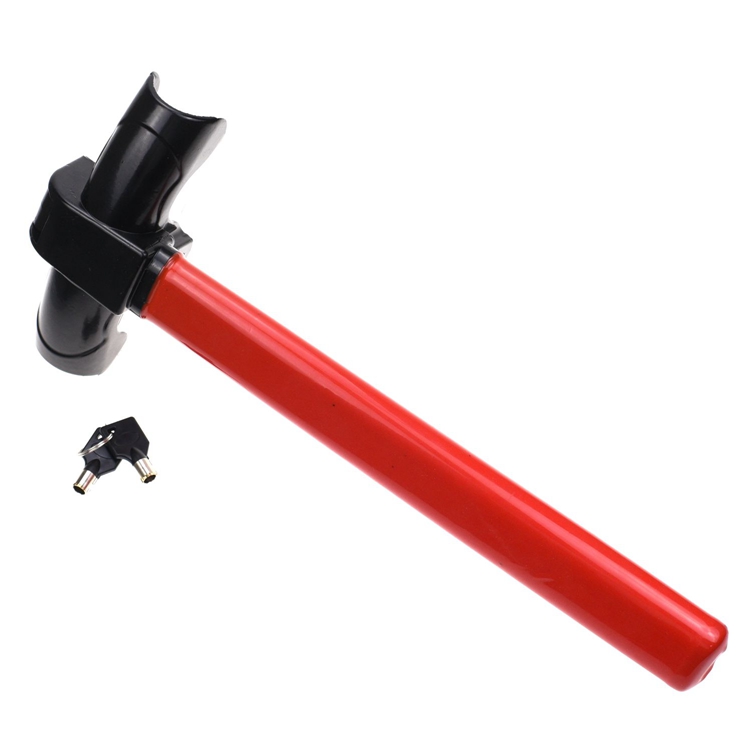 YH1949 Auto Security Rotary Steering Wheel Lock - Universal T-Style Car Anti-Theft Device