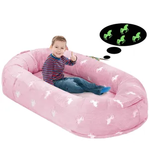 Giant Human Dog Bed Memory Foam Plush With Velvet Material