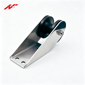 Rouleau de proue d'ancre robuste en acier inoxydable 316 pour yacht marin, poli miroir, pour support d'ancre de yacht marin - Product Image 1