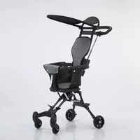 Poussette bébé pliable et légère en lin, format avion, pour les voyages et l'usage quotidien jusqu'à 20 kg, cadeau idéal pour nouveau-né