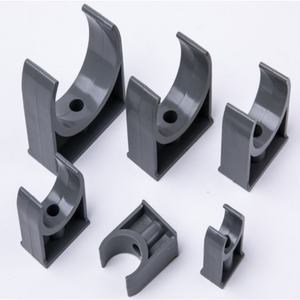 20 25 32mm UPVC Collier de serrage pour tuyau d'eau Clips en forme de <span class=keywords><strong>U</strong></span> Accessoires de raccords de tuyauterie en <span class=keywords><strong>PVC</strong></span> de qualité chimique industrielle - Product Image 4