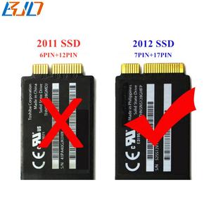 การ์ดแปลงอินเทอร์เฟซ 7+17 พิน M.<span class=keywords><strong>2</strong></span> NGFF SATA SSD สำหรับแล็ปท็อป Mac ปี 2012 รุ่น A1398 A1425 MC975 MC976 MD212 MD213 ME662 ME664 ME665 - Product Image 4