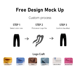 MP806 Men's <strong>Jogger</strong> Sweatpants Elastic Waist <strong>Custom</strong> Embroidery Breathable Anti-Pilling Polyester/Cotton Fleece Heavyweight Baggy - Product Image 2