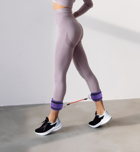Sangles de cheville réglables en gros pour machine à câble, avec anneau en D, pour entraînements des jambes et des fessiers, exercices de kickback, fitness et yoga - Product Image 2