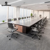 Chaise de bureau à dossier bas de style industriel SpaceUnited, chaise de visiteur ergonomique moderne pour bureau