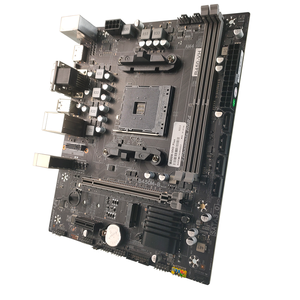 Carte mère de jeu PCWINMAX B450M AM4 <span class=keywords><strong>Micro</strong></span> <span class=keywords><strong>ATX</strong></span>, double canal DDR4, emplacement M.2, PCIe 3.0, vente en gros d'usine et OEM/ODM - Product Image 3