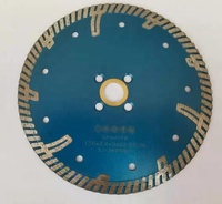 Disque de coupe turbo 5'' à revêtement Ti pour métaux et pierres - Vente chaude