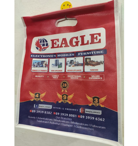 Bolsas con logotipo de diseño personalizado Bolsas de compras reutilizables Premium con impresión para eventos y promociones corporativos de marca - Product Image 6