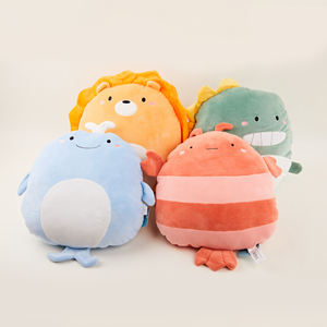 Almohada de Peluche con Forma de Animal 3D, Juguete de Peluche, Cojín para Sofá, Almohada con Forma de Animal para Coche, Juguetes de Peluche Suaves - Product Image 1