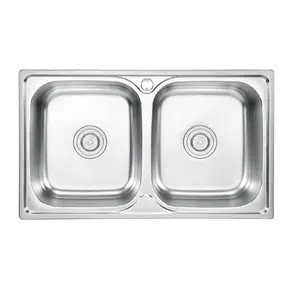 Malaysia Standard Double Equal Size Kitchen Sink