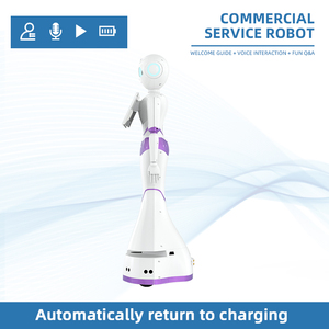 Robot de réception commerciale intelligent Reeman Service d'accueil d'hôtel et guide Robot réceptionniste à taille <span class=keywords><strong>humaine</strong></span> - Product Image 4