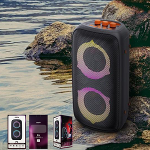Altoparlante Karaoke Portatile OZZIE P6S 80W con Bluetooth V5.3, Ricaricabile, per Esterni, con Funzione Power Bank, Fornitura Diretta dalla Fabbrica OEM - Product Image 1