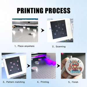 फोन केस पेन गोल्फ बॉल के लिए डबल एक्सपी 600 हेड ए 3 डिजिटल यूव फ्लैटबेड प्रिंटर के लिए - Product Image 2